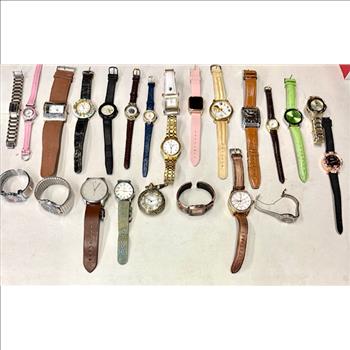 Watches 24 Pieces Unclaimed Pawn Shop