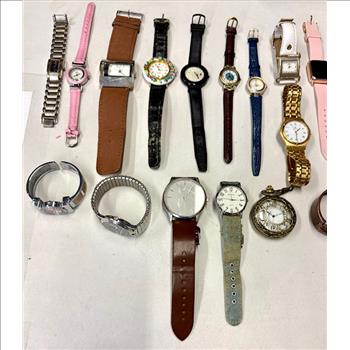 Watches 24 Pieces Unclaimed Pawn Shop