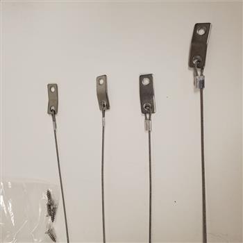 4Pcs 316 Stainless Steel Quick Release Boat Pin with Lanyard Bimini Top Pin