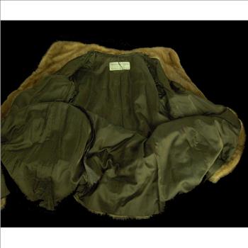 Christian Dior Chestnut Color Mink Coat - Size M - $9,000.00 Cold Storage Value
