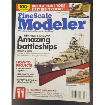 Lot of 3 Fine Scale Modeler Magazines Sept Oct Nov 2010 USA
