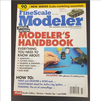 Lot of 3 Fine Scale Modeler Magazines Sept Oct Nov 2010 USA