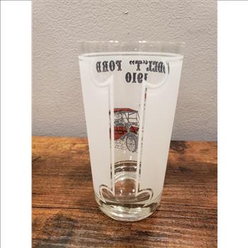 VTG Frosted Antique Car Model 