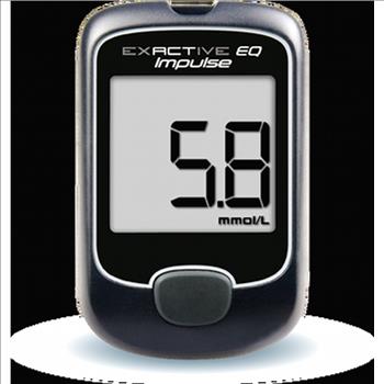 Exactive EQ Impulse Glucometer Blood Glucose Meter