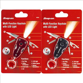 Snap-on® Keychain Multi-Tool with LED Light