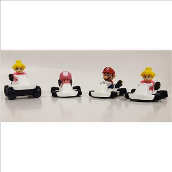 MCDONALD’S 2024 MARIO KART happy meal set of 4 Toys Nintendo Loose