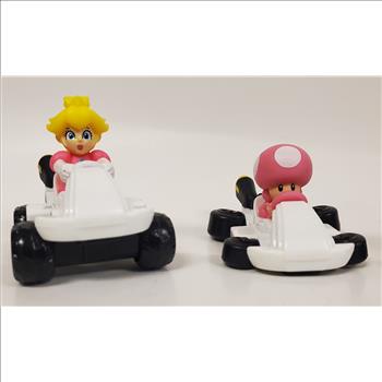 MCDONALD’S 2024 MARIO KART happy meal set of 4 Toys Nintendo Loose