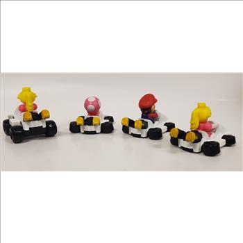 MCDONALD’S 2024 MARIO KART happy meal set of 4 Toys Nintendo Loose