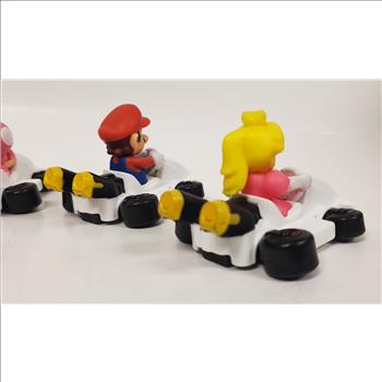 MCDONALD’S 2024 MARIO KART happy meal set of 4 Toys Nintendo Loose