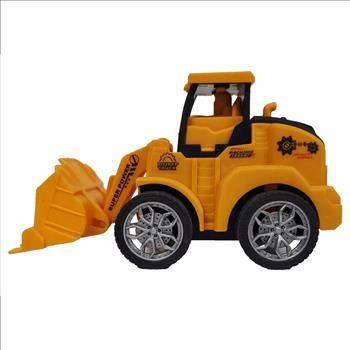 Front Loader Super Power Backhoe Truck Construction Equipment Plastic Toy 5