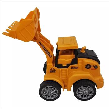 Front Loader Super Power Backhoe Truck Construction Equipment Plastic Toy 5