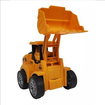 Front Loader Super Power Backhoe Truck Construction Equipment Plastic Toy 5