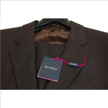 Men's 2 Piece SCABAL Designer Suit - Tag Size 54R EU (44 US) Large  - $2495.00 Retail