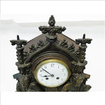 Swedish 1900's Exacta Clock with Barometer (Estate Sale)