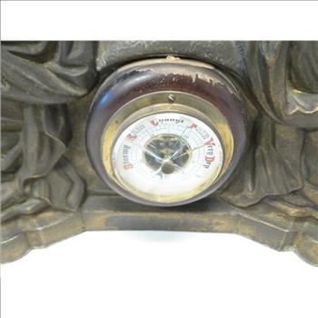 Swedish 1900's Exacta Clock with Barometer (Estate Sale)