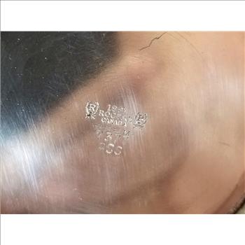 Antique Silver Plate Tea Kettle With Hinged Lid