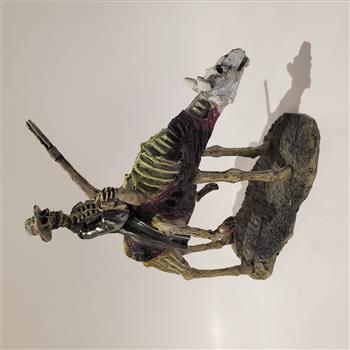Ghost Rider Skeleton Cowboy Horse Day of the Dead Figure