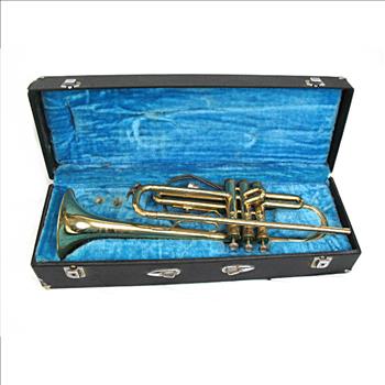 Vintage Andre Bardot Trumpet in Case
