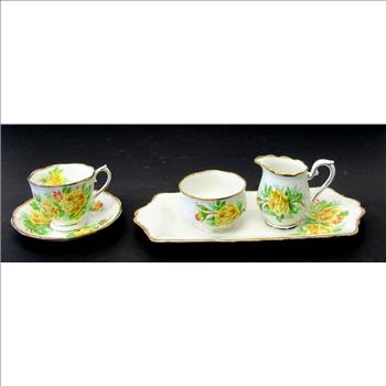 Royal Albert Bone China Tea Rose Pattern Tea Set