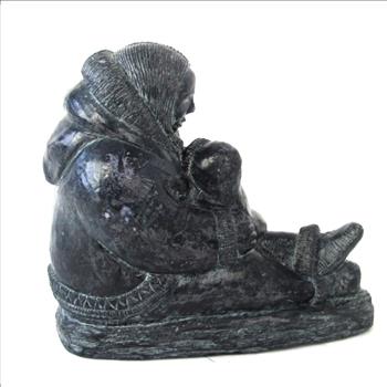 Vintage Wolf Original Inuit Sculpture