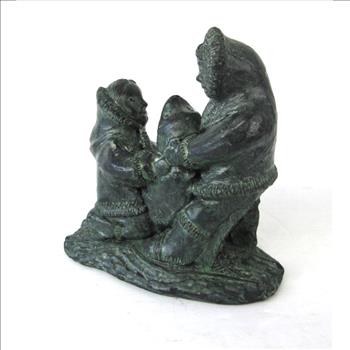 Vintage Wolf Original Inuit Sculpture