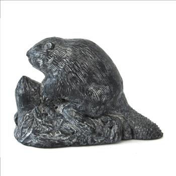 Vintage Wolf Original Inuit Sculpture