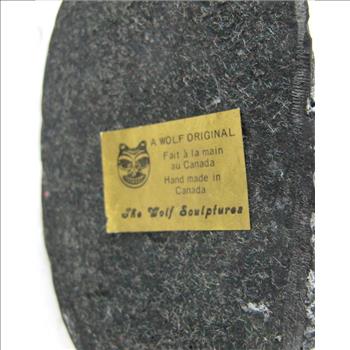 Vintage Wolf Original Inuit Sculpture