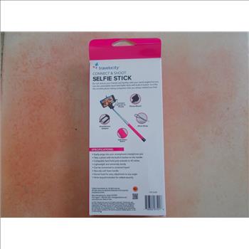 Lot Of 10 Travelocity Connect & Shoot SELFIE STICK 43