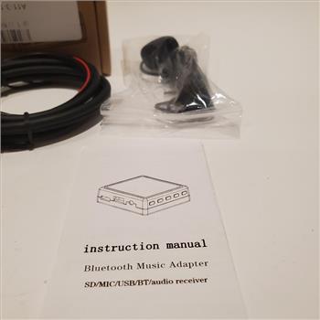 Bluetooth Music Adapter SD/Mic/USB/BT/Audio