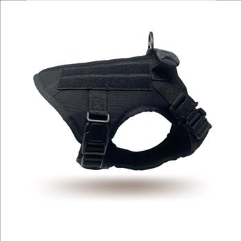 Large Military Dog Vest Collar Tactical Dog Harness with Handle