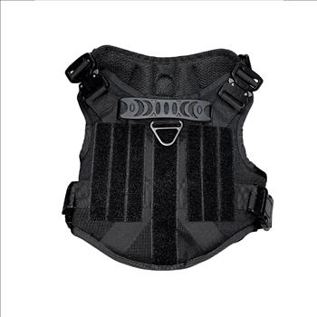 Large Military Dog Vest Collar Tactical Dog Harness with Handle