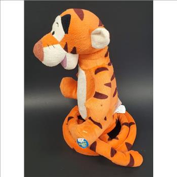 Vintage Disney Bouncing Talking Animatronics Tiger Winnie The Pooh Toy 13