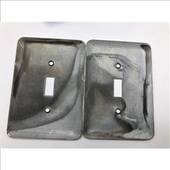 Horse Racing Light Switch Plate Covers signed by Trish Nixon