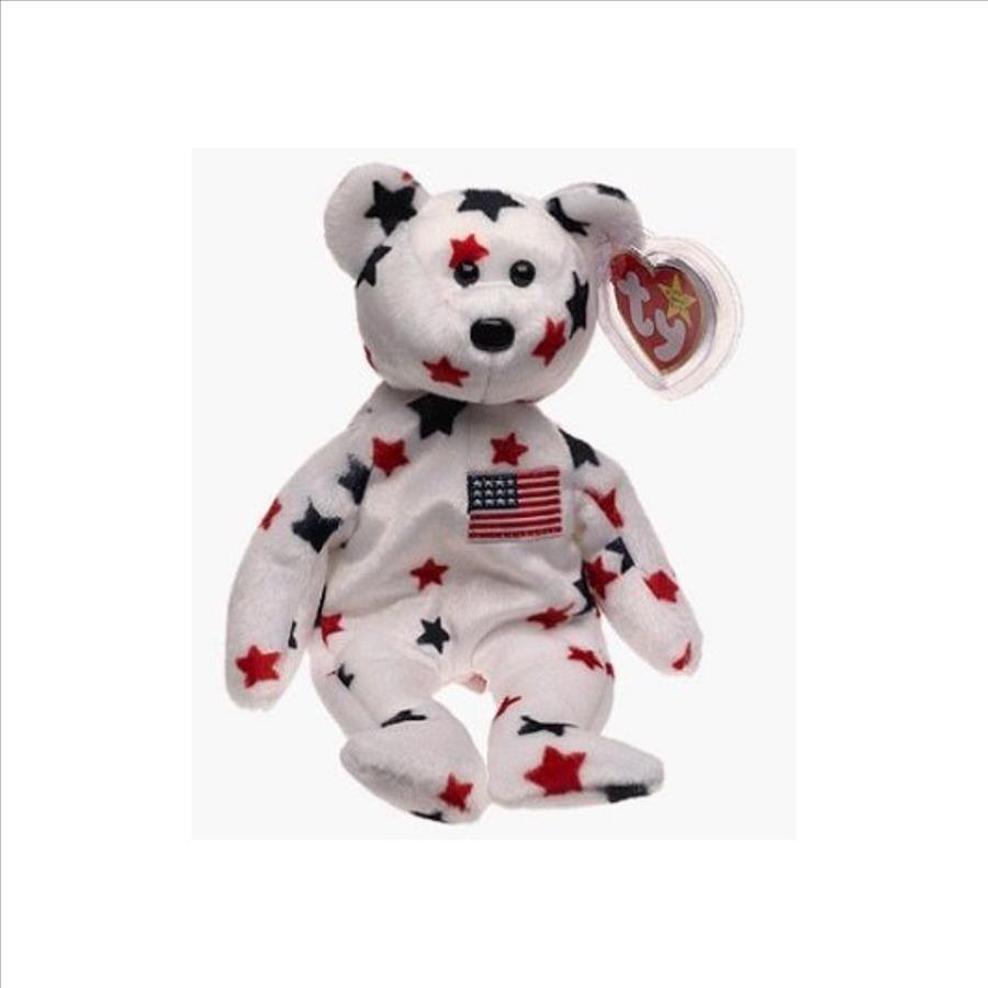 1998 Ty Beanie Baby Glory The Bear With Tags Still Attached Property Room