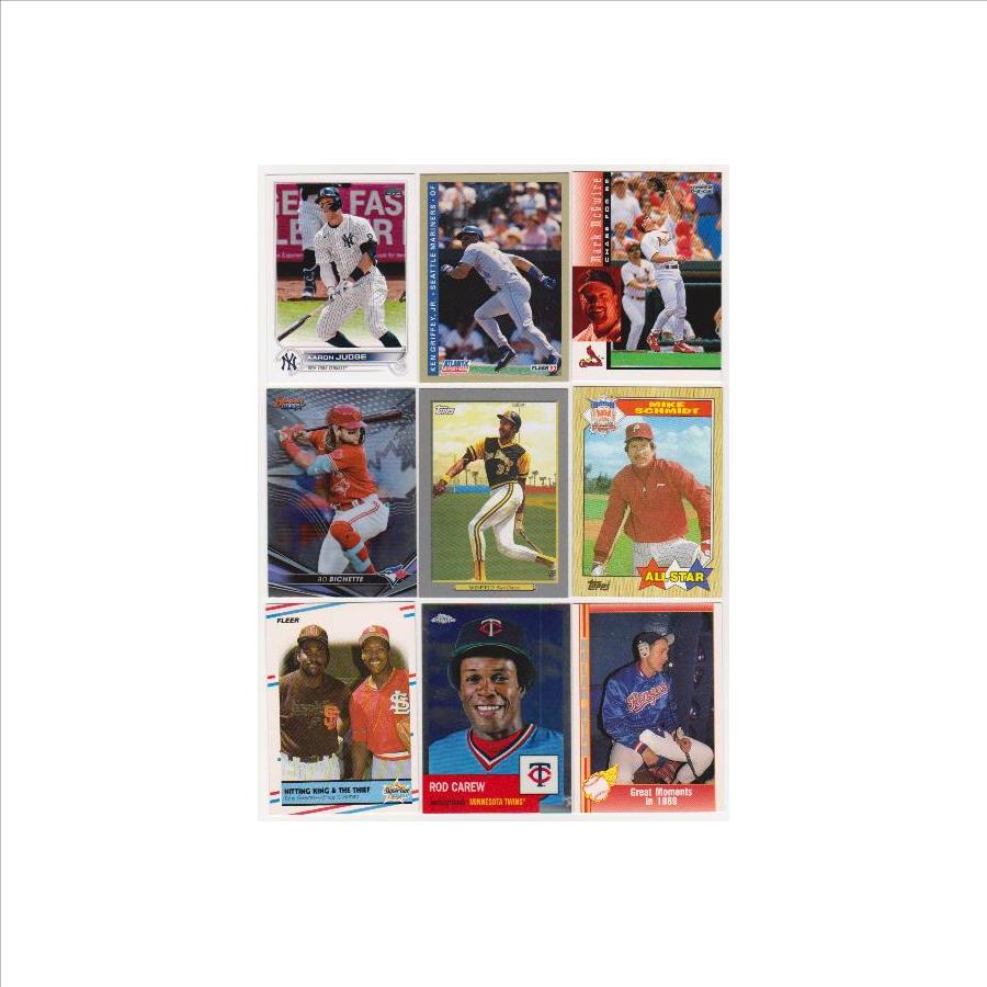 Baseball Card Collection 1987-2022 w/ Aaron Judge, Ken Griffey Jr. + More