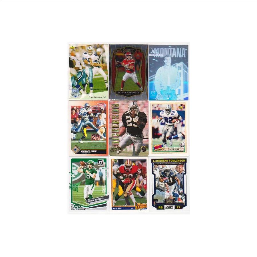 Football Card Collection 1991 2023 W Patrick Mahomes Joe Montana football-card-collection-1991-2023-w-patrick-mahomes-joe-montana