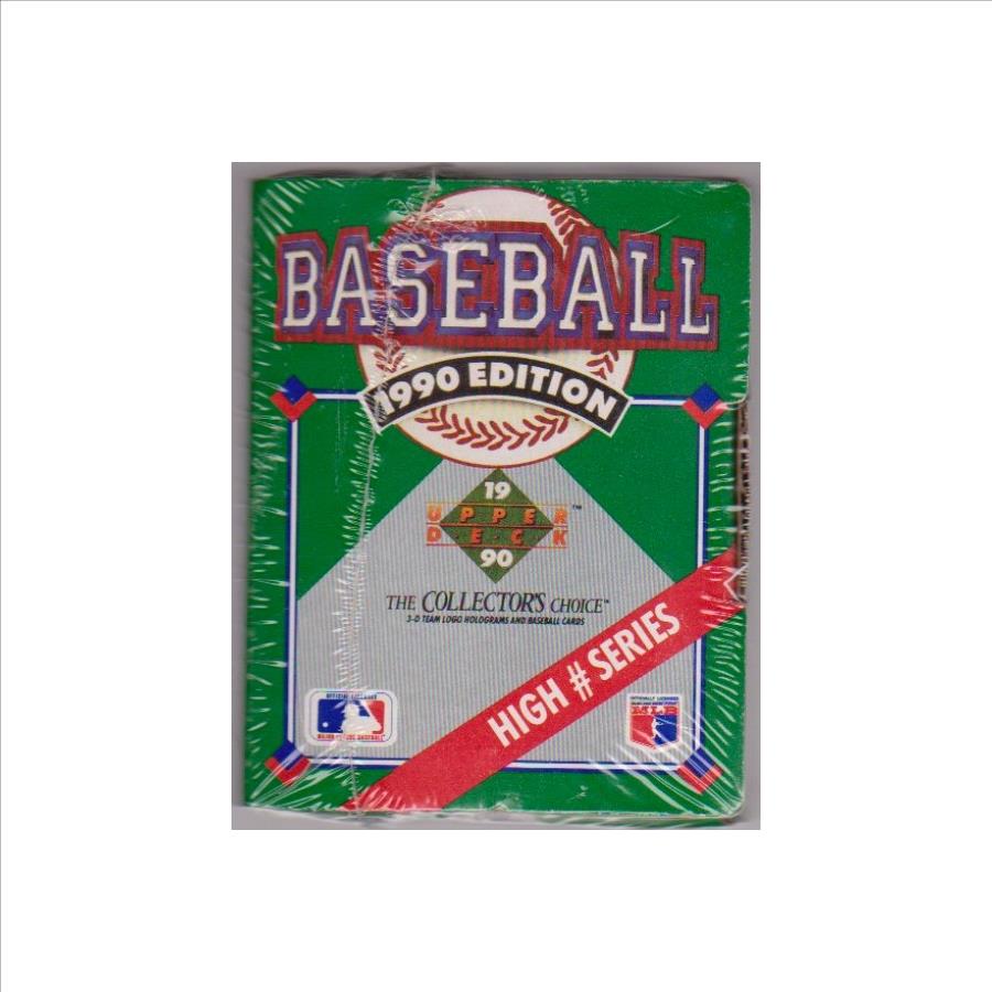 Sealed 1990 Upper Deck High # Series 100 Card Factory Set