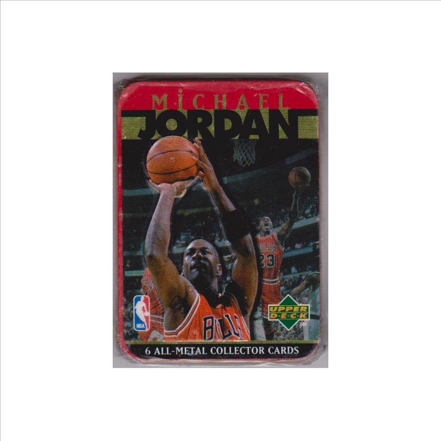 1996 Upper Deck Michael Jordan 6 Card Metal Set - Sealed