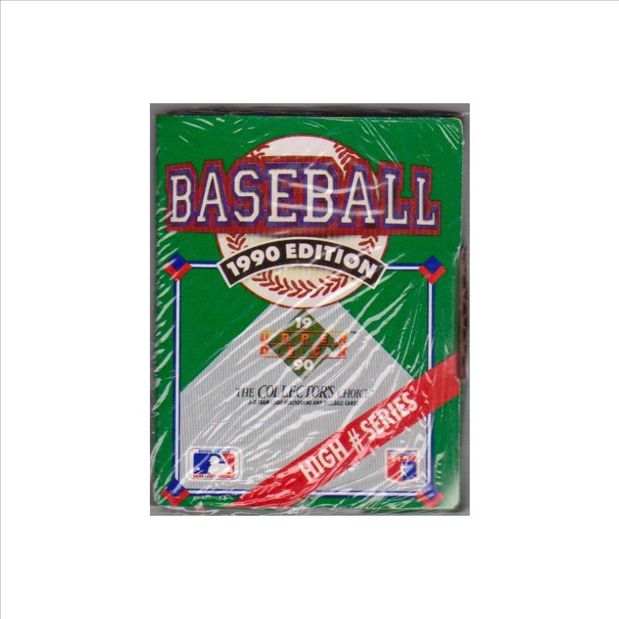 Sealed 1990 Upper Deck High # Series 100 Card Factory Set