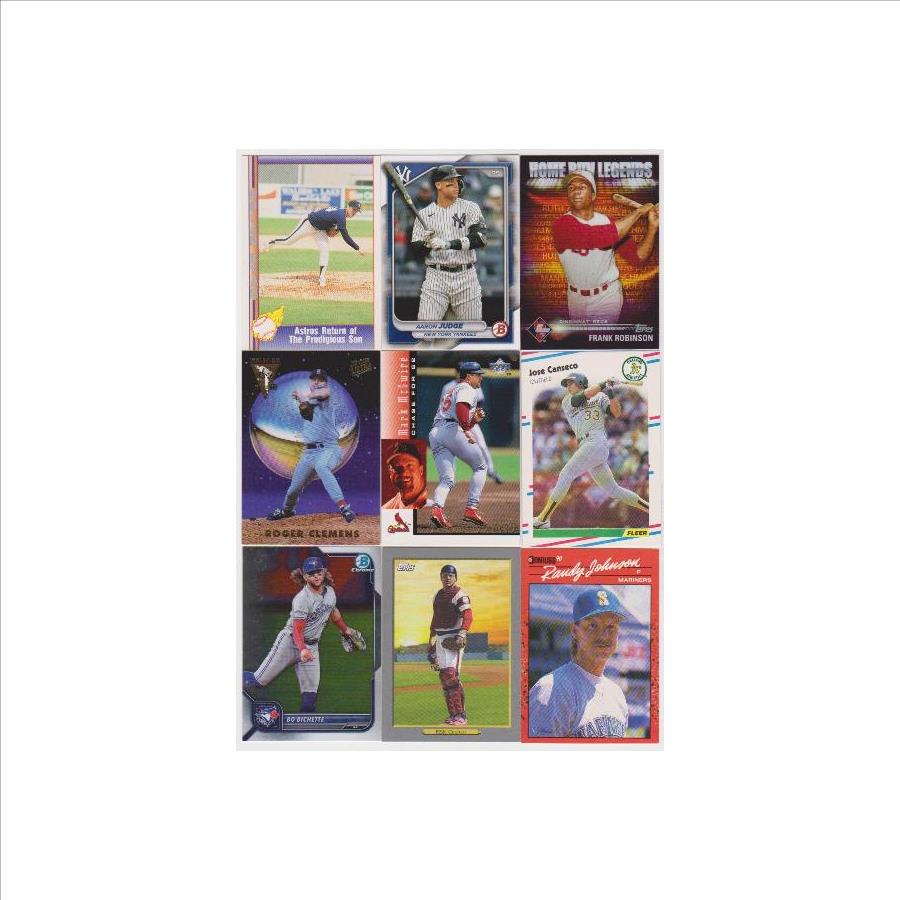 Baseball Card Collection 19882024 w/ Frank Robinson, Aaron Judge
