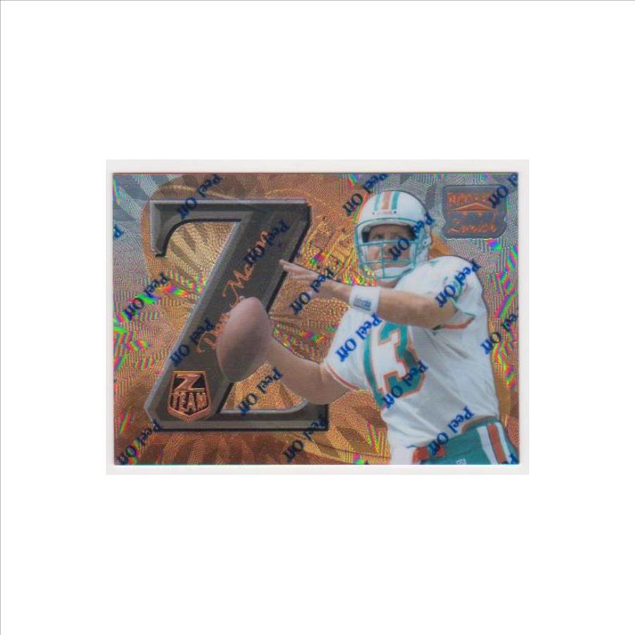 1997 Zenith Z-Team Dan Marino #ZT2 Promo Card