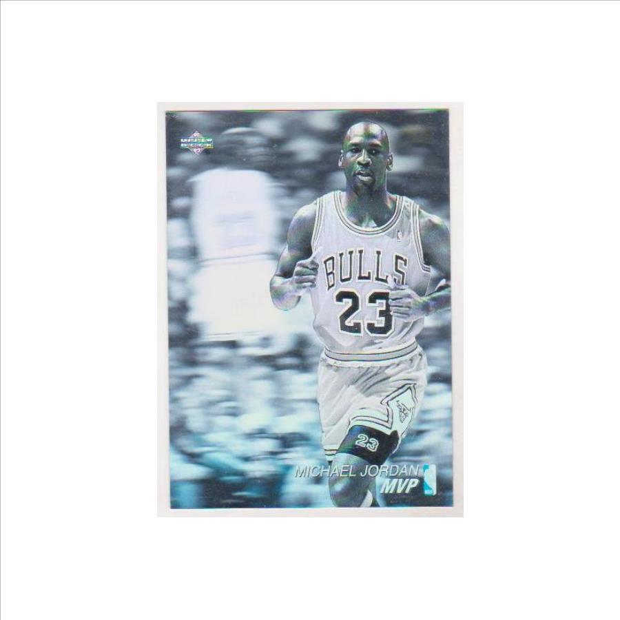 199192 Upper Deck Michael Jordan AW4 Hologram Insert Card Sharp Property Room