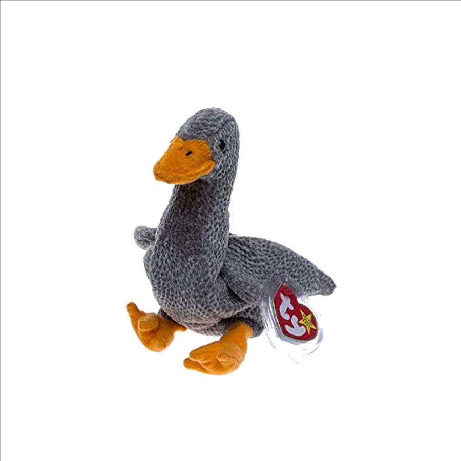 1999 Ty Beanie Baby HONKS THE GOOSE - New With Tags | Property Room