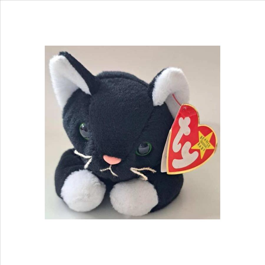 1993 Ty Beanie Baby Zip The Cat - With Original Tags