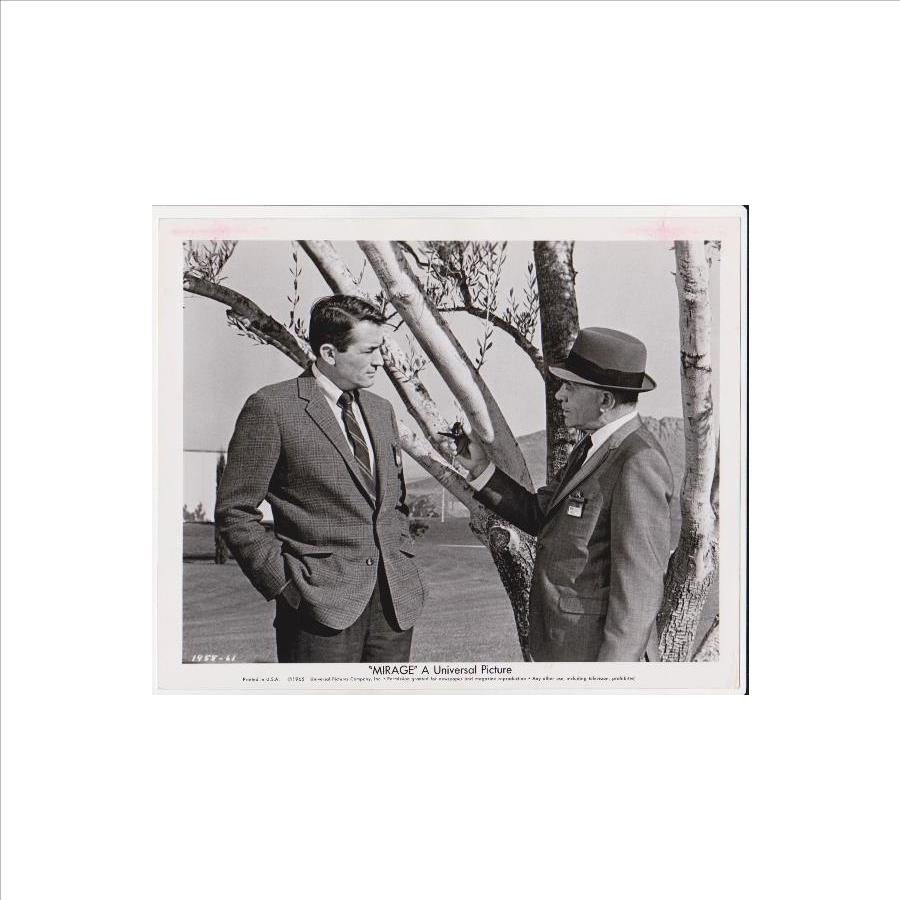 1965 Gregory Peck In "Mirage" 8x10 Publicity Photo
