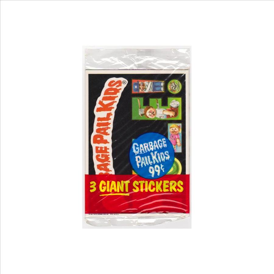 Sealed 1986 Topps Garbage Pail Kids Giant Stickers Unopened Pack