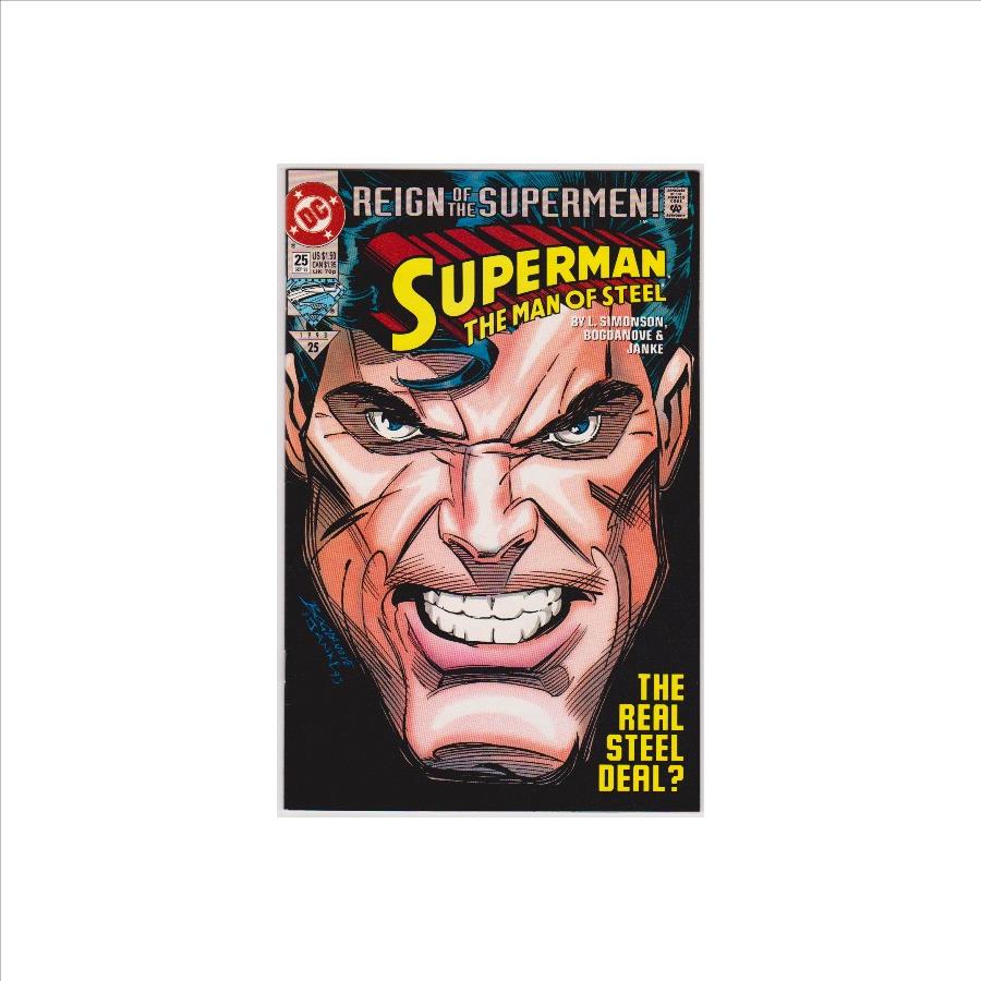 1993 DC Comics Superman The Man Of Steel #25 Issue