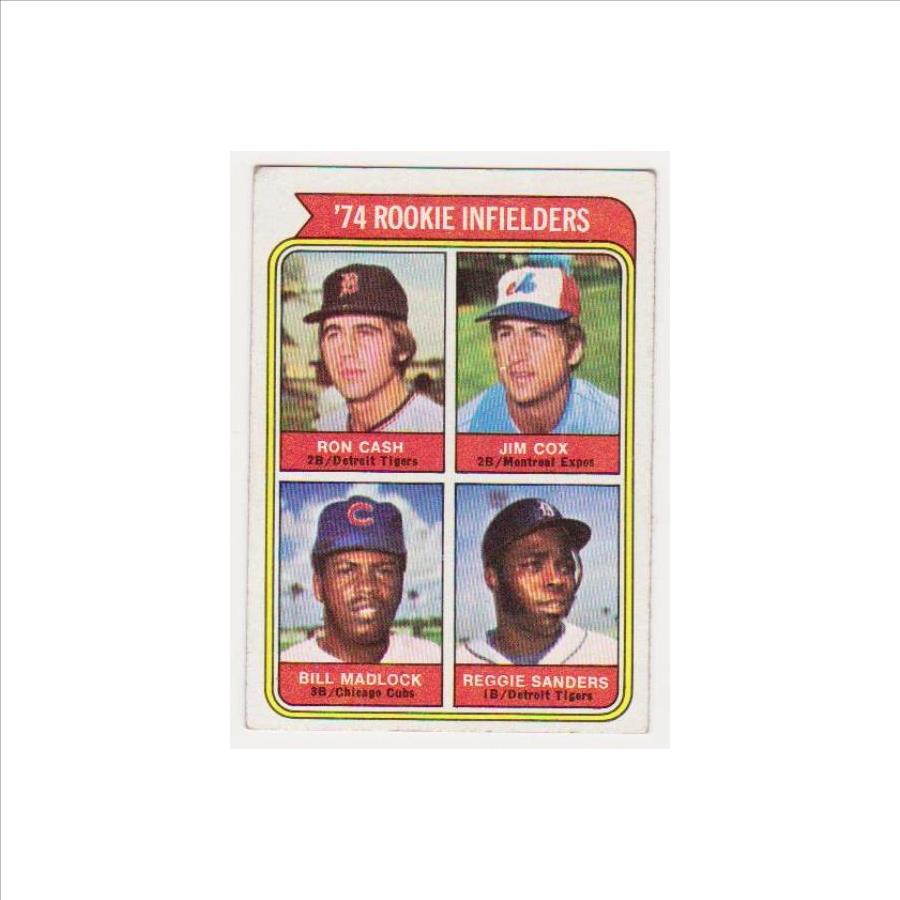 1974 Topps Bill Madlock #600 Rookie Card