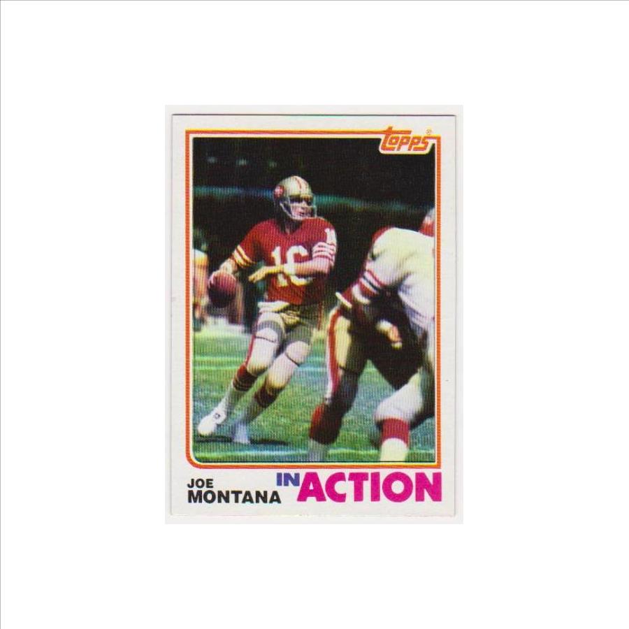 Vintage - 1982 Topps Joe Montana #489 - 2nd Year Card