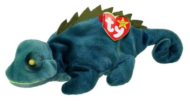 iggy the iguana beanie baby 1993